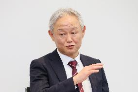 Japan Marine United (JMU) President's inauguration press conference